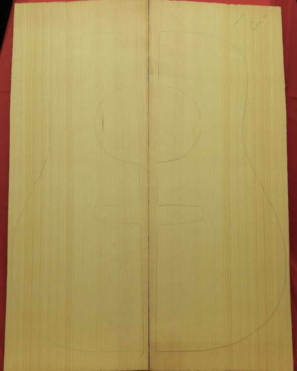 AA Light Curly/Quilt Sitka Spruce Dread - Image 19
