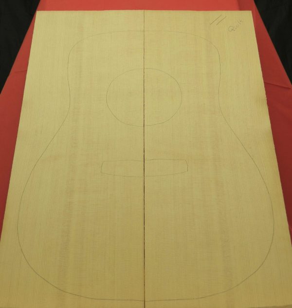 AA Light Curly/Quilt Sitka Spruce Dread - Image 16