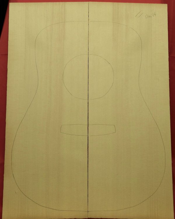 AA Light Curly/Quilt Sitka Spruce Dread - Image 15