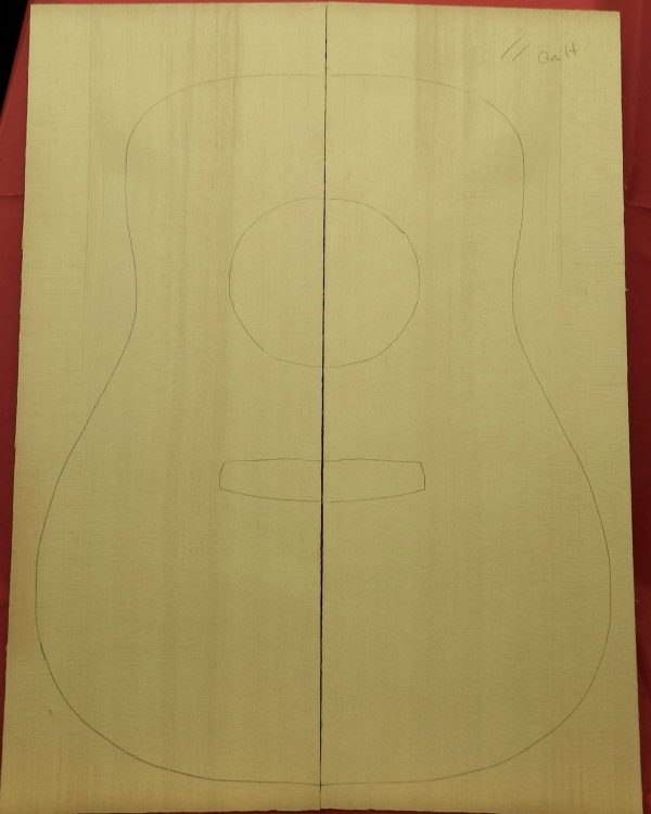 AA Light Curly/Quilt Sitka Spruce Dread - Image 14
