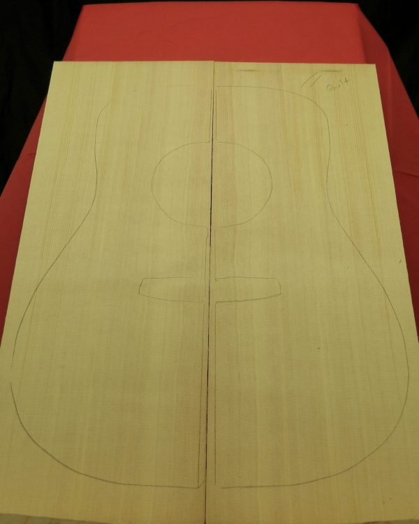 AA Light Curly/Quilt Sitka Spruce Dread - Image 13
