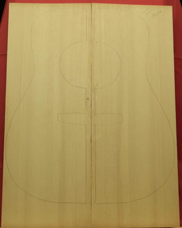 AA Light Curly/Quilt Sitka Spruce Dread - Image 10